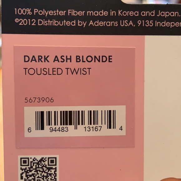 Dk Ash Blonde SECRET EXTENSIONS Tousled Twist Updo - Picture 3 of 9